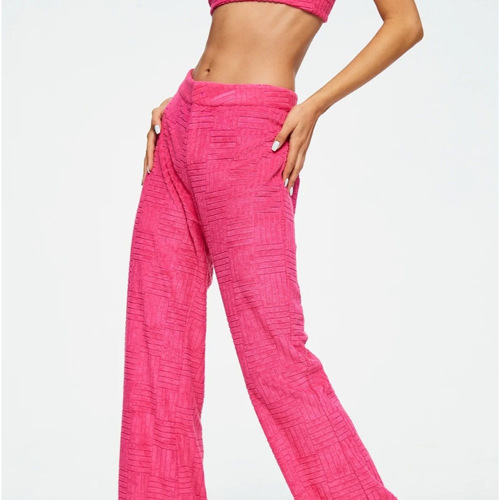 NWT Terry draped pants